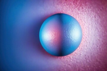Wall Mural - blue easter egg