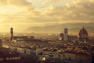 Wall Mural - Beautiful Florence City, Italy, World travel