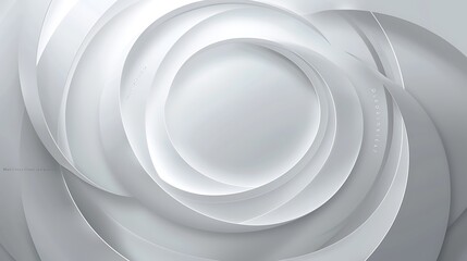Modern abstract light silver background elegant circle shape design