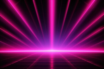 Wall Mural - Pink neon background light backgrounds abstract.