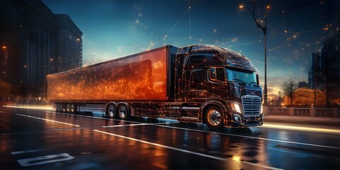 Leveraging Technology for Real-Time Visibility and Control in Transportation Logistics Network. Concept Technology Solutions, Real-Time Data, Transportation Logistics, Visibility, Control