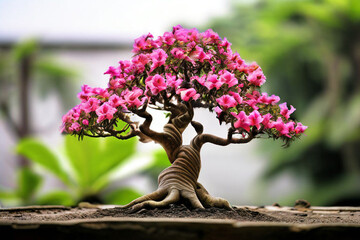 Sticker -  adenium-tree