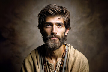 Wall Mural - St John the Apostle: Biblical Portrait of New Testament Character from the Christian Bible