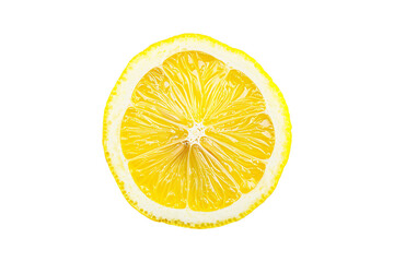 Wall Mural - a lemon cut in half