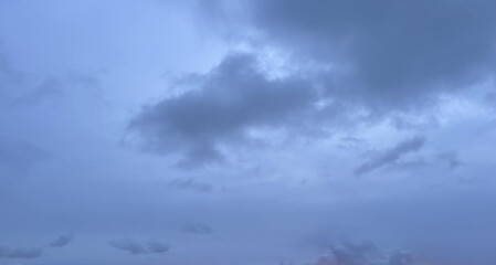 Wall Mural - beautiful nightly sky with cloud, dark blue background
