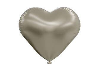 Canvas Print - heart-shaped balloon isolated