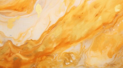 Wall Mural - Abstract luxury marble background. Digital art marbling texture. Gold and white colors