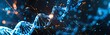 © gen_pick - Glowing DNA Strands on Technological Background