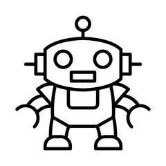 Poster - Robot icon