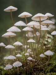 Wall Mural - mushroom in the forest