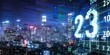 © Murda - Digital Stock Market in Modern Cityscape