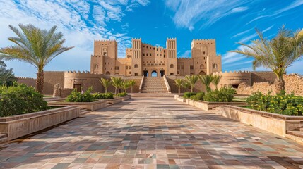 the magnificent salwa palace, located in diriyah, saudi arabia's at-turaif unesco world heritage sit