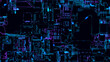 © Viktor - Abstract circuit board background. Computer parts, microcircuits on an electronic board. Futuristic data processing on an electronic board. Microelectronics technology concepts. Hardware Engineering.
