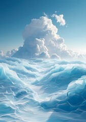 Canvas Print - Frozen Ocean