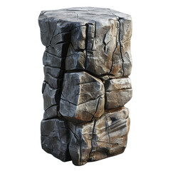 Wall Mural - [Transparent Background PNG]Rock Column Isolated on transparent background