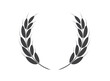 © Alano Design - laurel wreaths Royalty. Wheat ears icon. depicting an award, winner, achievement, emblem. Vector illustration