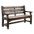 © Adobe Contributor - [Transparent Background PNG]Rustic wooden bench isolated on black