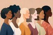 © nadunprabodana - diversity women in different styles, diversity and diversity