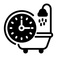 Sticker - bath time