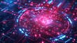 © bagoesanggito - Digital backdround ideal for technological operations, neural networks, AI, data transmission and encryption, digital archives, audio and visual representations, scientific research