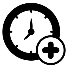 Sticker - overtime icon