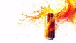 © LKT - An energizing energy drink can icon, bursting with vitality against a clean white background. This energy drink symbolizes consumable items that players can use to replenish stamina or gain temporary