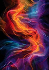 Sticker - Colorful Flames