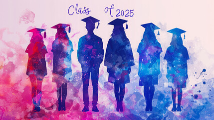 Wall Mural - Class of 2025 Graduation Banner