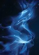 © Adobe Contributor - Blue abstract fractal smoke