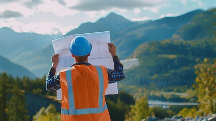 Engineer, floor layout, outdoor construction, city planning, and project management. Analysis, property plan, contractor, manager, or someone with design paper, concepts, and architecture