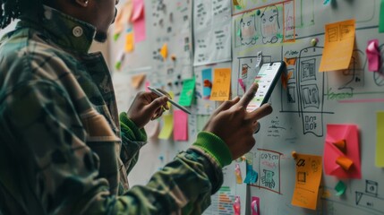 Wall Mural - the creative strategy session