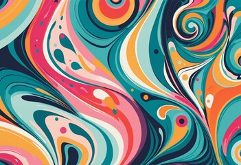 Wall Mural - colorful abstract illustration