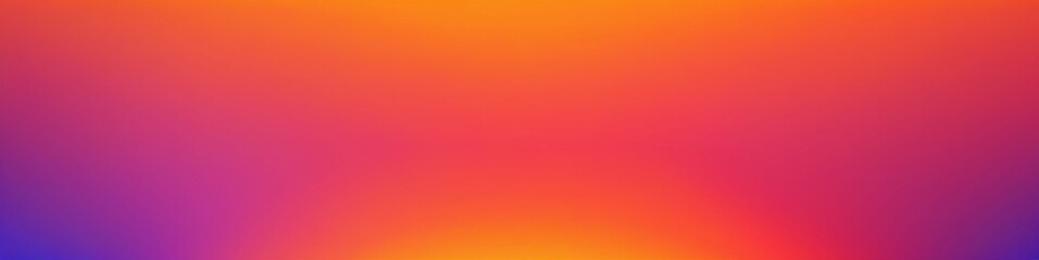 Canvas Print - Orange red purple blurred gradient background. Retro neon summer concept. Sunset, sunrise colors. Abstract conceptual design for flyer, poster, music and card

