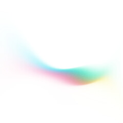 Fototapete - Grainy Gradient Texture Abstract Blob Shapes. Transparent PNG Element
