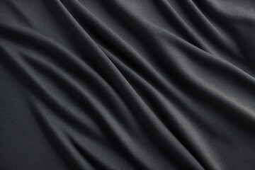 Wall Mural - black satin background