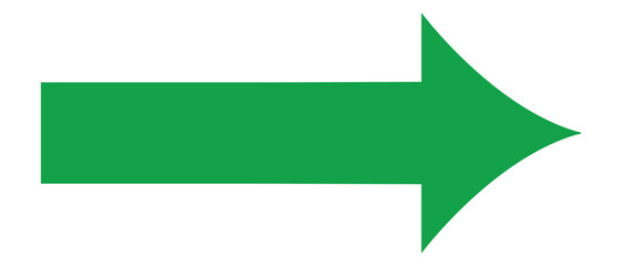 Wall Mural - right arrow for road direction. directional neon arrow icon illustration simple thin line, outline o