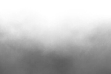 Wall Mural - Smoke or fog White, Smoke Puff on Transparent Background. Wispy Smoke Cloud. Curls of Smoke on Transparent Background.