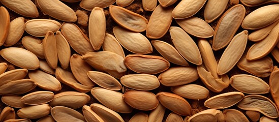 Aufkleber - Background texture of a plant seed with dry characteristics highlighted; includes copy space image.