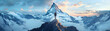 © Gohgah - Photo realistic Leadership coach with mountain peak concept   Blend of a leadership coach s profile and a mountain peak symbolizing management coaching and goal achievement. Perfec