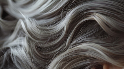 Natural and fake hair wigs for women. They enhance women's beauty. Here's a close-up picture of a wig with hair for women.