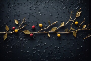 Wall Mural - cherry on the water