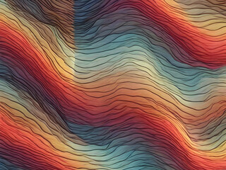 Wall Mural - abstract rainbow backgroundpattern, rainbow, color, colorful, vector, design, texture, art, wallpaper, seamless, illustration,AI GENERATED 