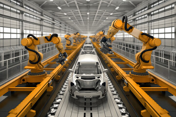State of the art robotic manufacturing facility