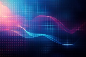 Technology abstract line background