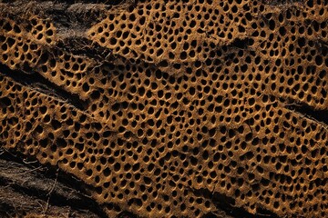 Canvas Print - leopard fur texture