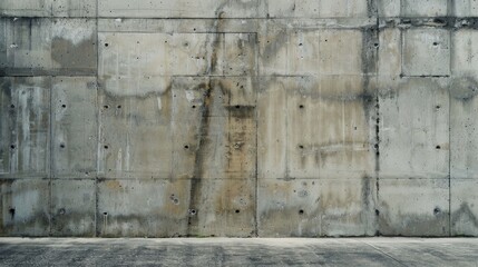 Wall Mural - Concrete walls and markings