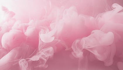 Sticker - light soft pink cloud smoke abstract background