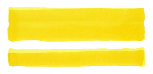 Hand drawn sketch line hatching. Felt-tip pen, marker texture art Yellow grunge texture on white background.