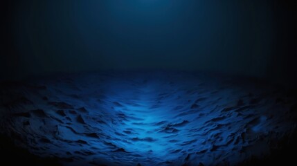 dark blue planet