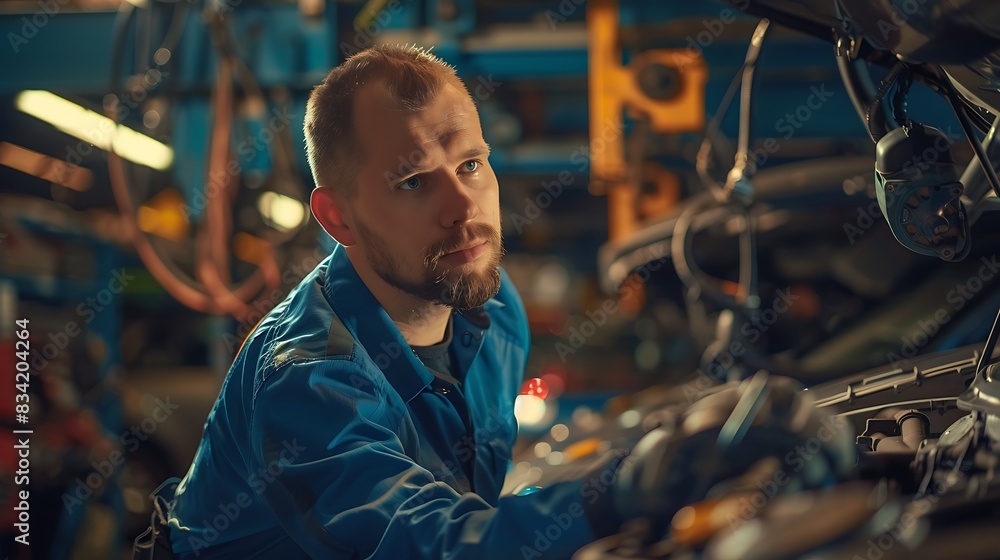 horizontal, mechanic, one person, photography, working, people, germany ...